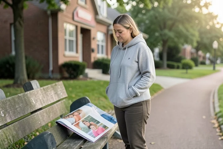 Be clear that you are a parent without exposing your children