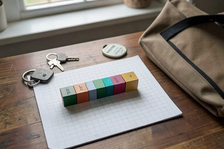 Write down what you are available for now